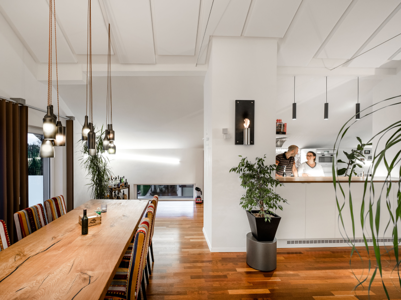 Loxone Eetkamer en keuken